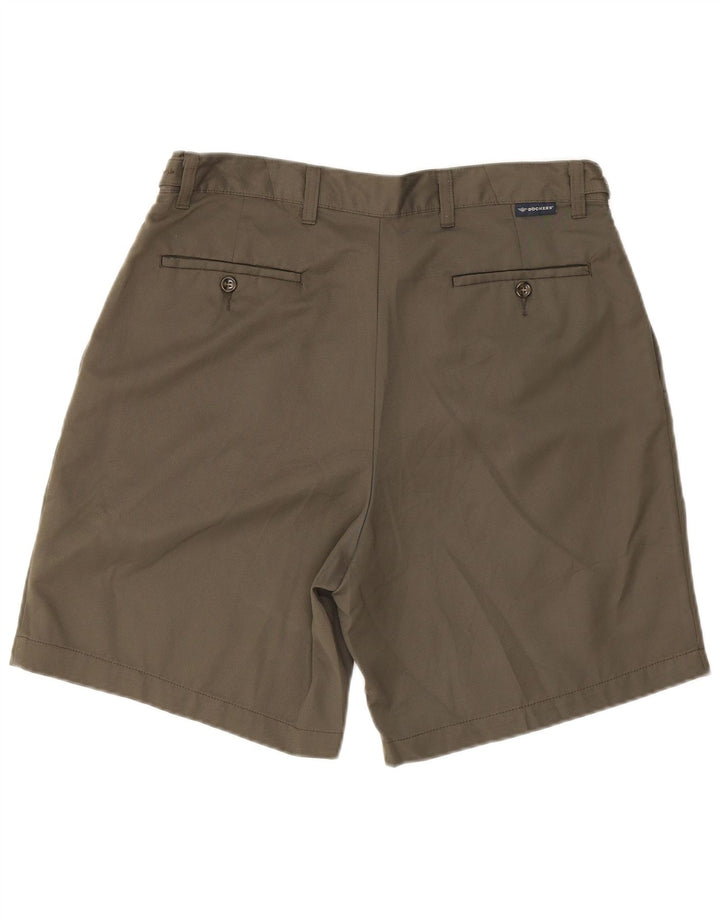 Мужские шорты чинос Dockers W34, большой цвет хаки, полиэстер