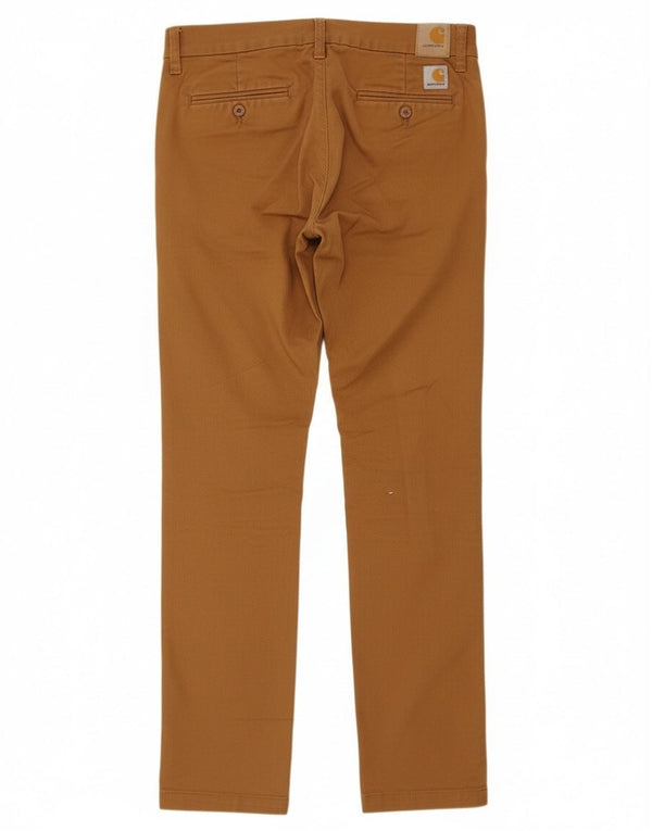Мужские брюки-чиносы Carhartt Sid W29 L32 бежевого цвета, хлопок