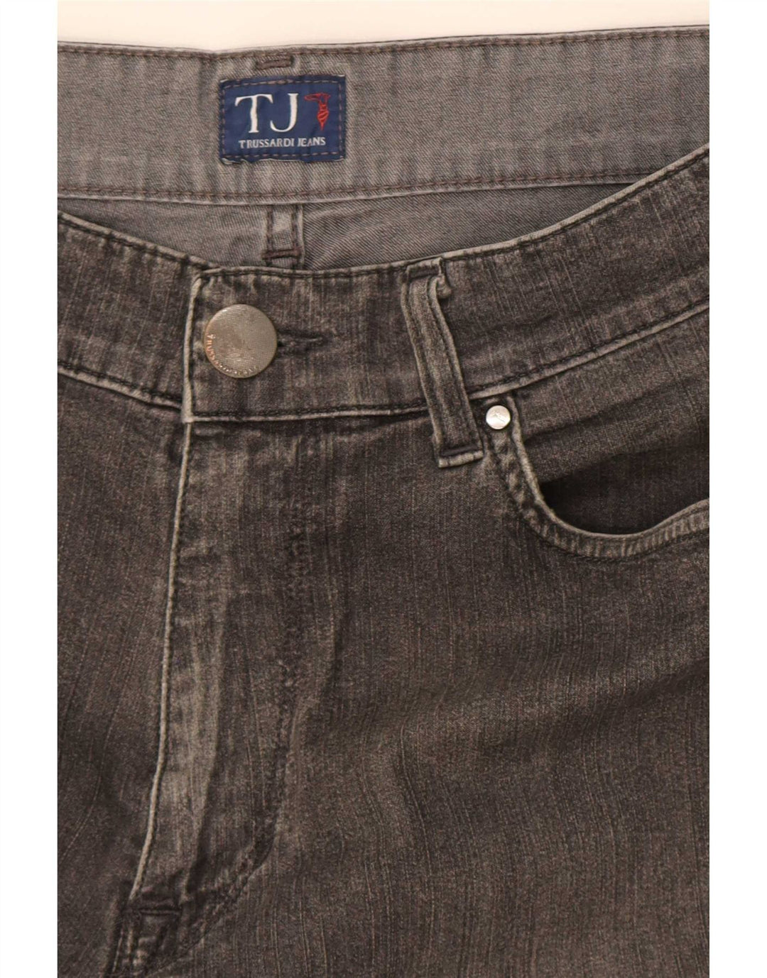 Женские прямые джинсы Trussardi W32 L30 Серые