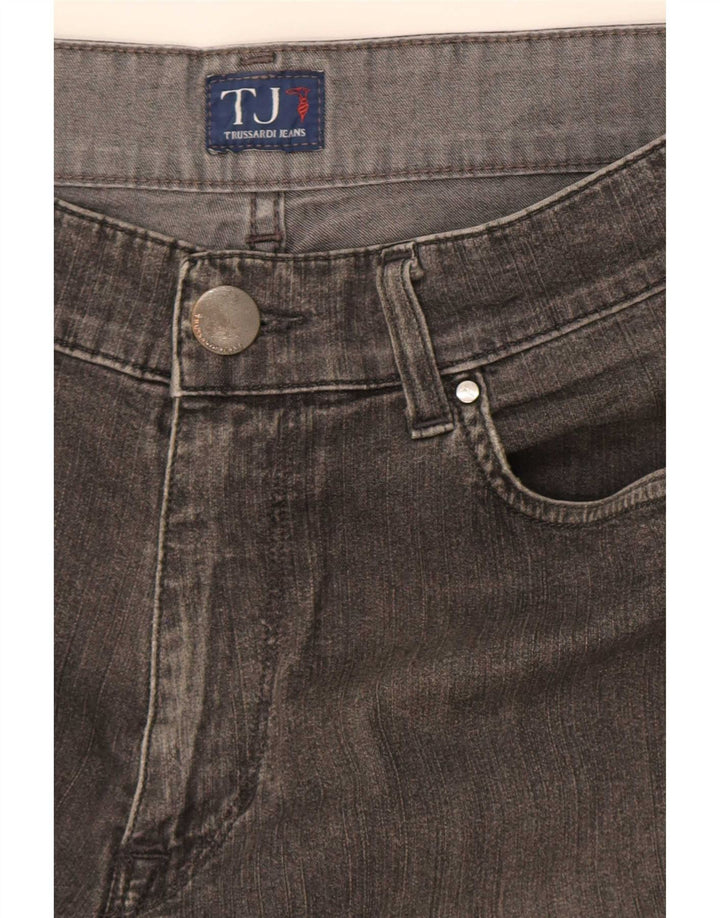 Женские прямые джинсы Trussardi W32 L30 Серые