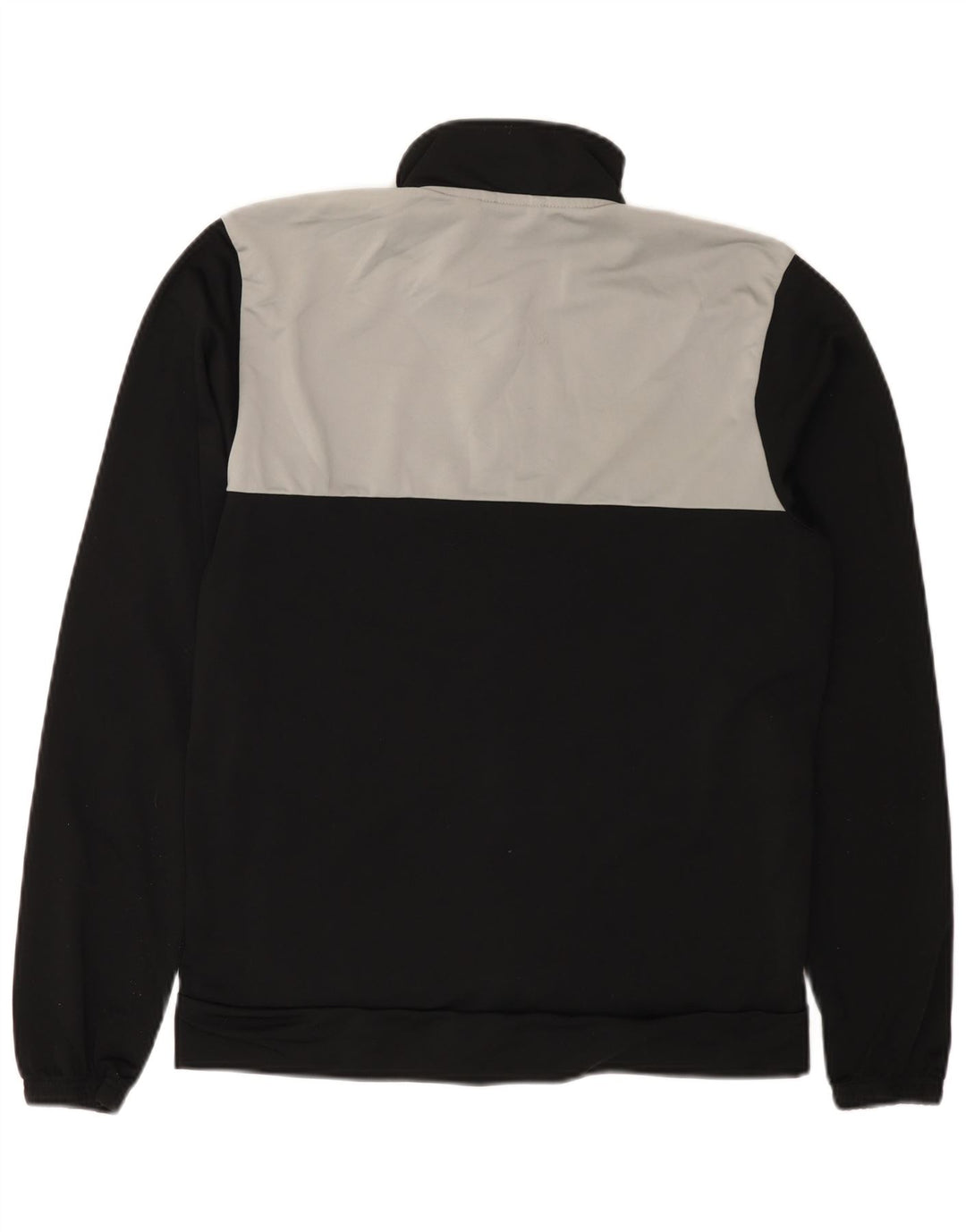 Мужская спортивная куртка Adidas UK 40/42, средний черный полиэстер