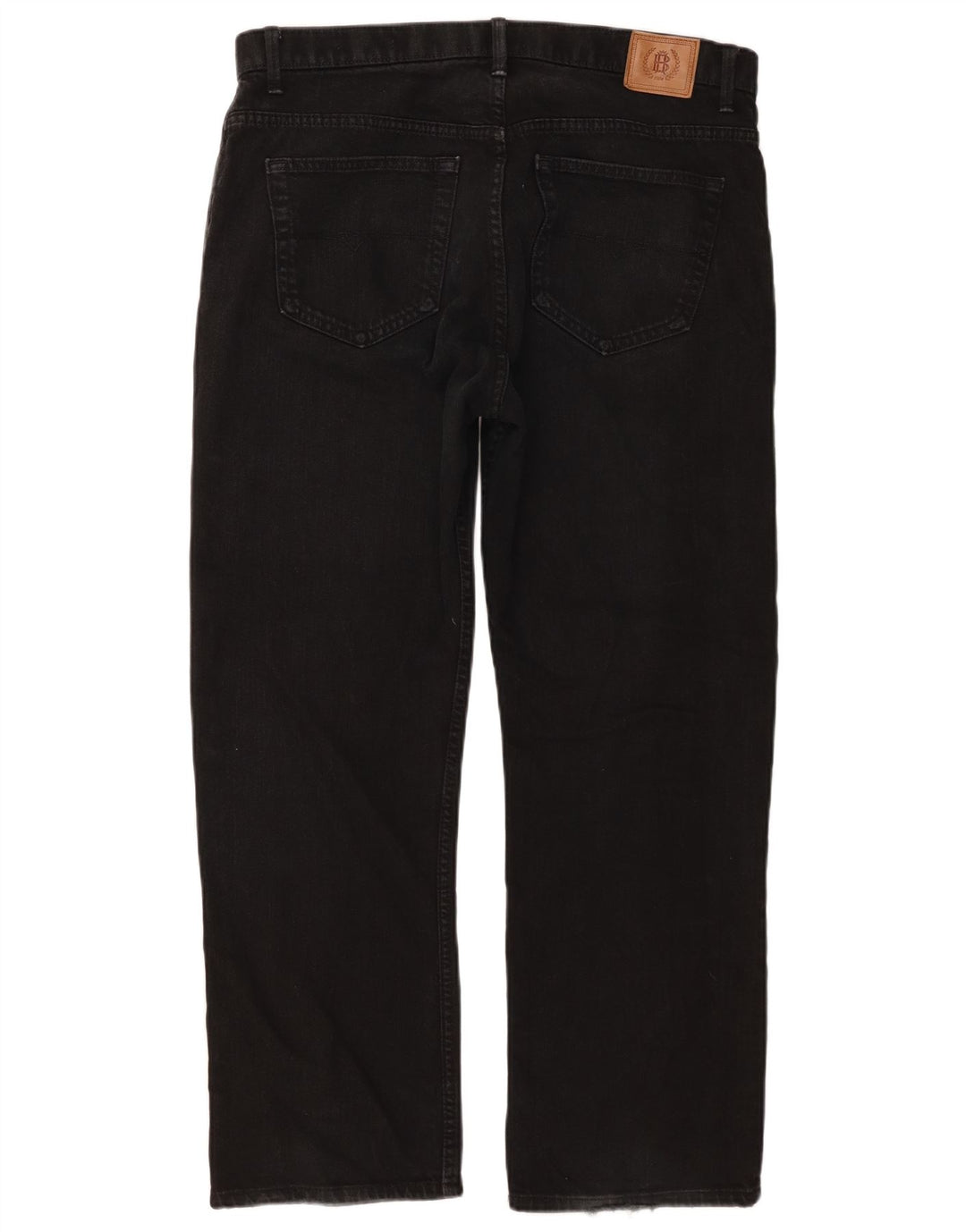 Мужские прямые джинсы Marks & Spencer Blue Harbour W36 L29, черный хлопок