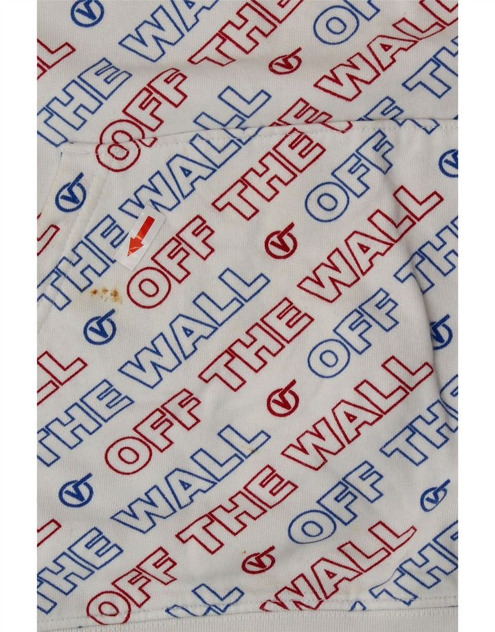 Мужской джемпер с капюшоном Vans XS, белый хлопок