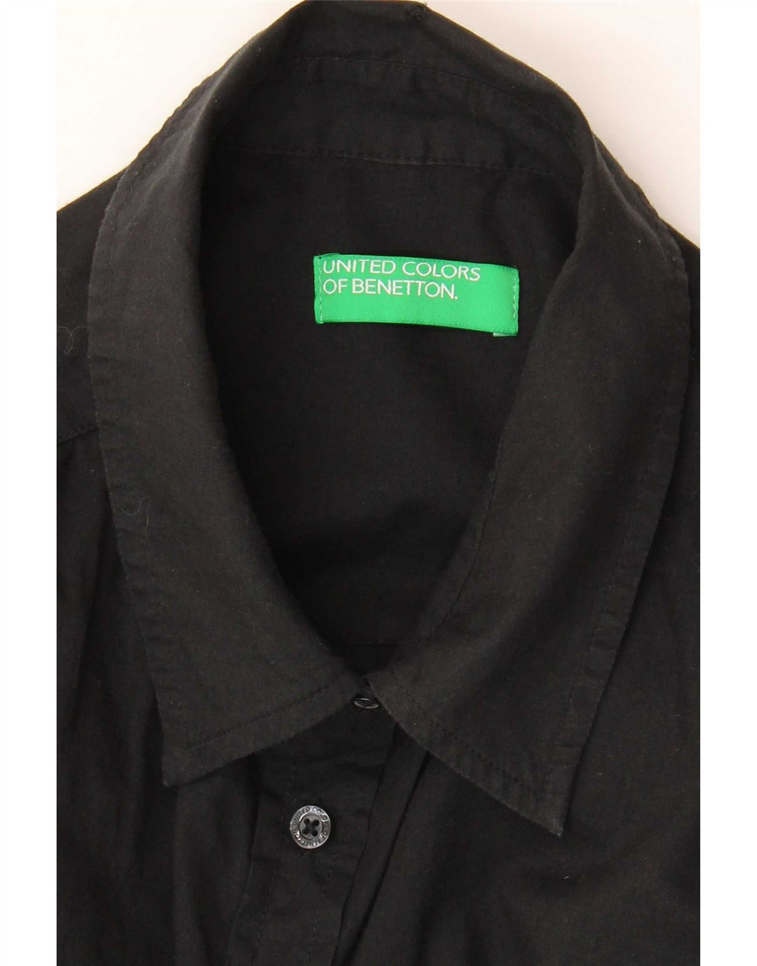 Рубашка женская Benetton UK 14 средняя черная
