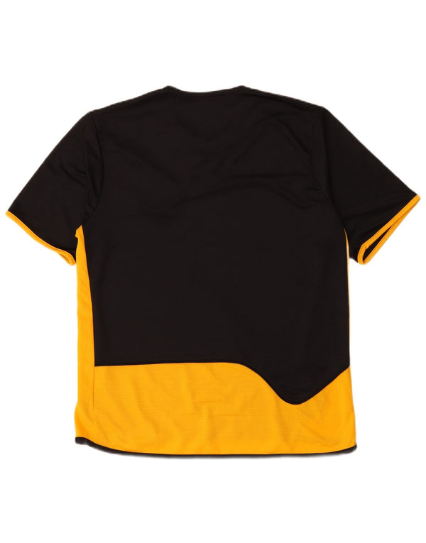 Umbro Мужская футболка с рисунком Top XL черная с цветными блоками