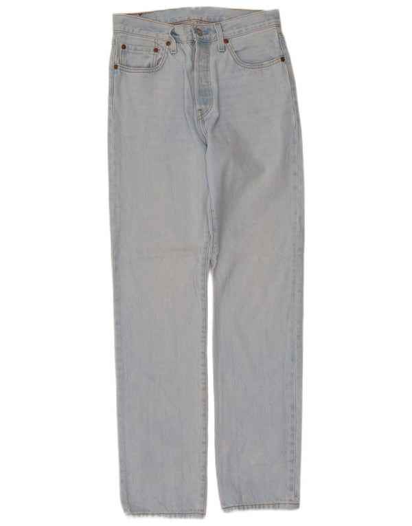 Мужские прямые джинсы Levi's 501 W27 L32 синие, хлопок