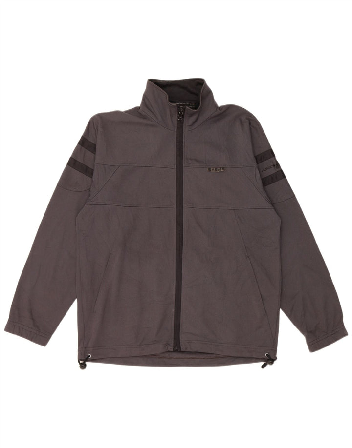 Мужской спортивный костюм свободного покроя ASICS XS, серый полиэстер