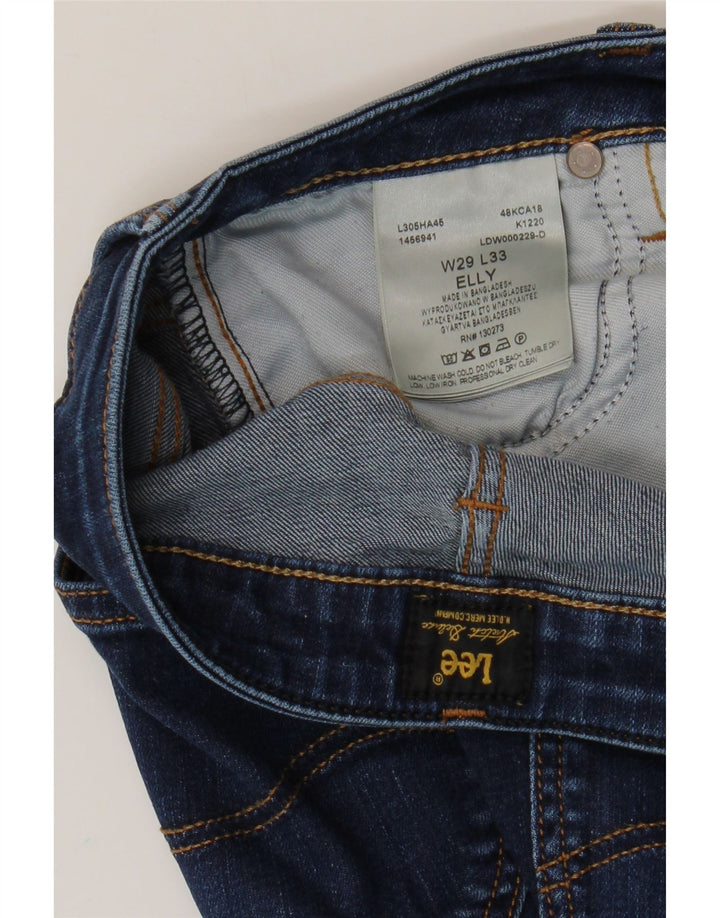 Женские узкие джинсы Lee Elly W29 L30, синий хлопок