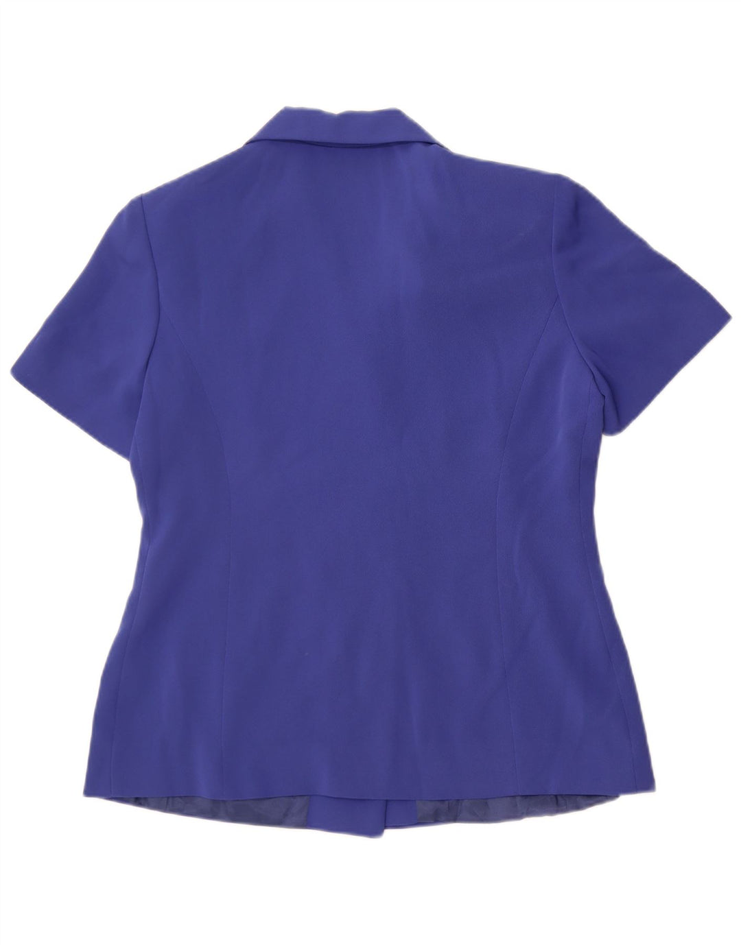 Женский двубортный пиджак с короткими рукавами Dream UK 12, средний синий цвет