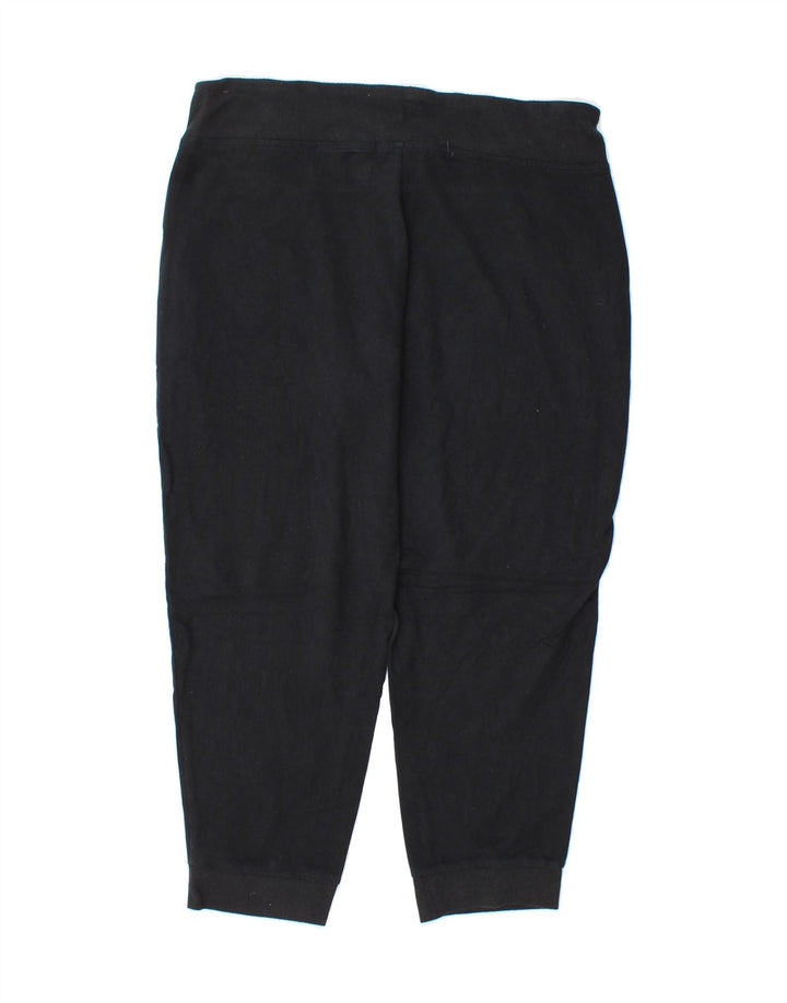 EDDIE BAUER Womens Tracksuit Trousers Joggers UK 14 Medium  Navy Blue Vintage Eddie Bauer and Second-Hand Eddie Bauer from Messina Hembry 