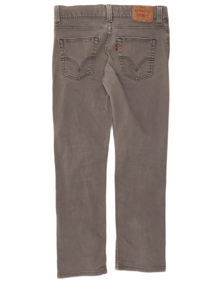 Женские джинсы Levi's 511 Slim W32 L28 Серые хлопковые