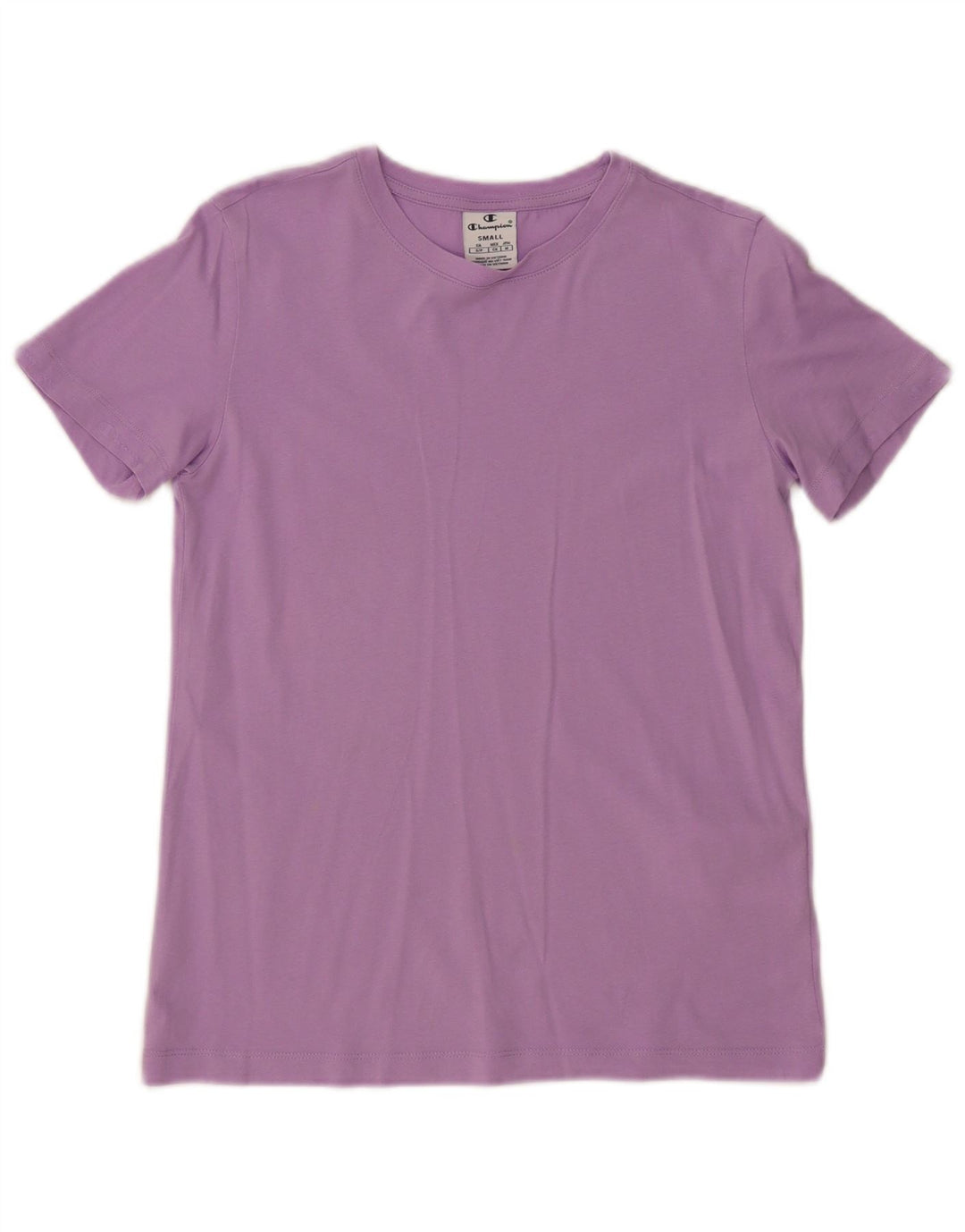 Женская футболка CHAMPION Top UK 10 Small Purple Cotton
