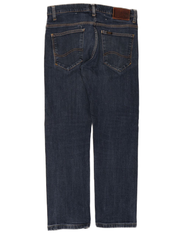 Мужские прямые джинсы Lee W32 L29 темно-синие