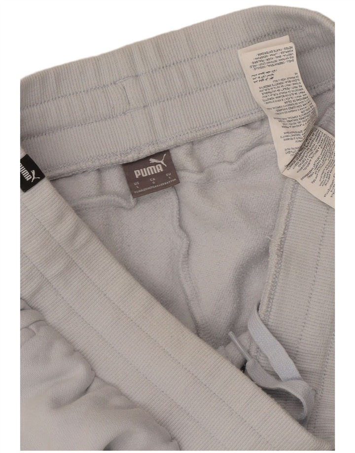 Женские спортивные брюки PUMA Joggers UK 14, большие синие, хлопок