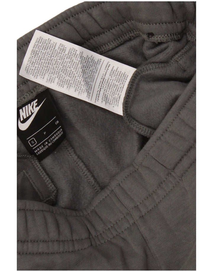 Мужские спортивные брюки NIKE, джоггеры, маленькие серые, хлопковые