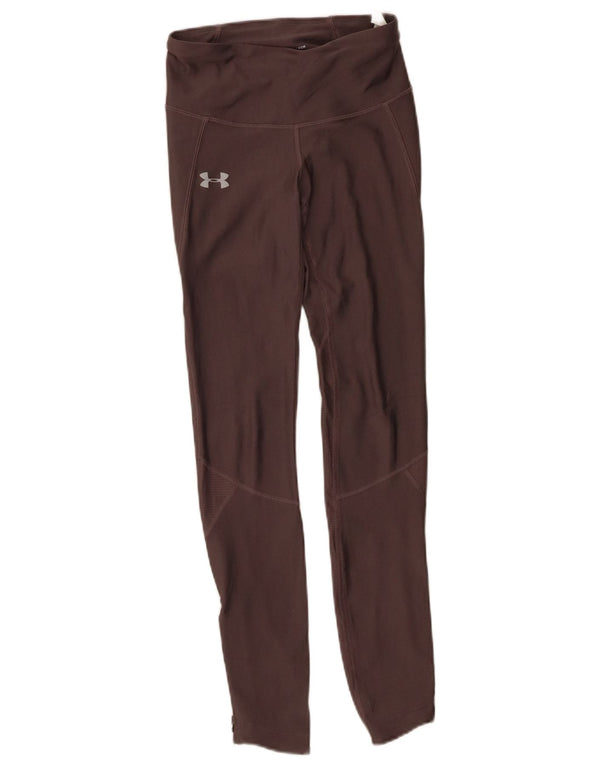 Женские леггинсы Under Armour Heat Gear UK 4 XS, коричневый полиэстер