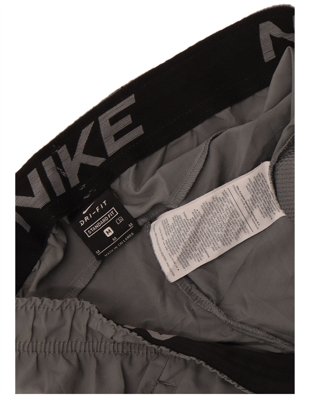 Мужские спортивные шорты Nike Dri Fit Standard Fit, средний серый полиэстер