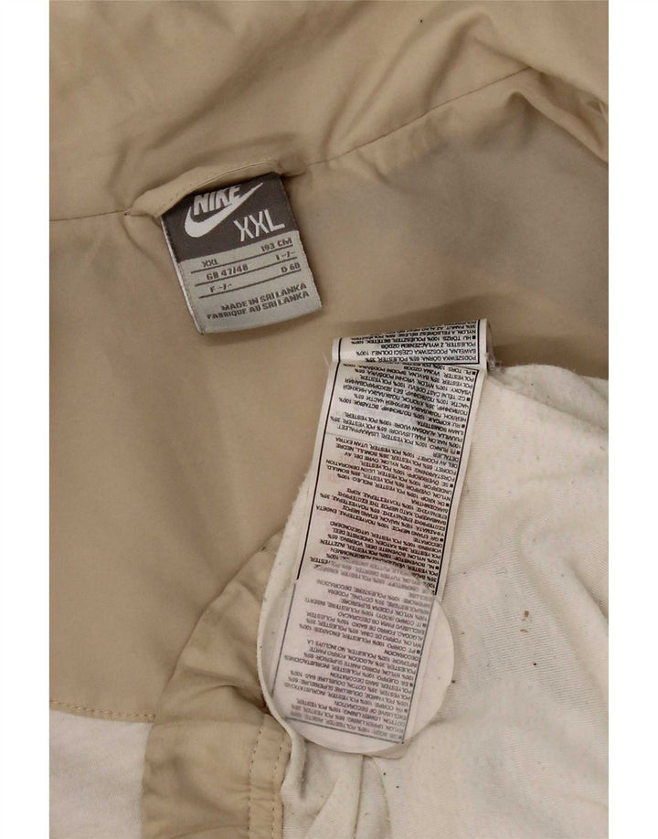 Мужской спортивный костюм Nike Top Jacket UK 47/48 2XL Бежевый полиэстер с цветными блоками