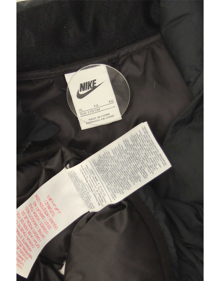 Утепленный жилет Nike для мальчиков 13–14 лет XL, черный полиэстер