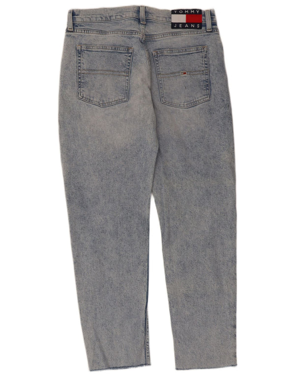 TOMMY HILFIGER Женские прямые джинсы W28 L26 синие, хлопок