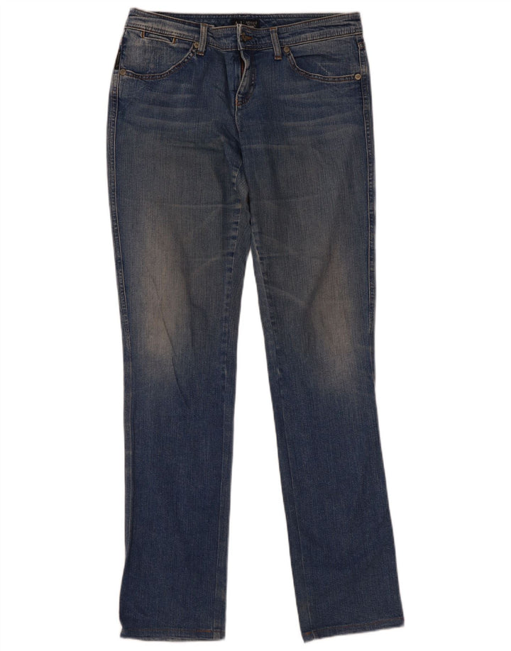 Женские узкие джинсы Armani W30 L33 Синие, хлопок