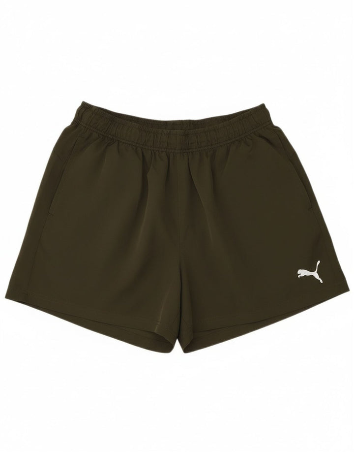 Мужские спортивные шорты Puma 2XL хаки из полиэстера