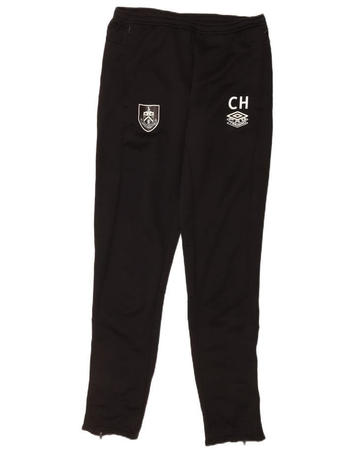 Умбро Менс Бернли ФК Спортивные брюки с графическим рисунком, средний черный полиэстер