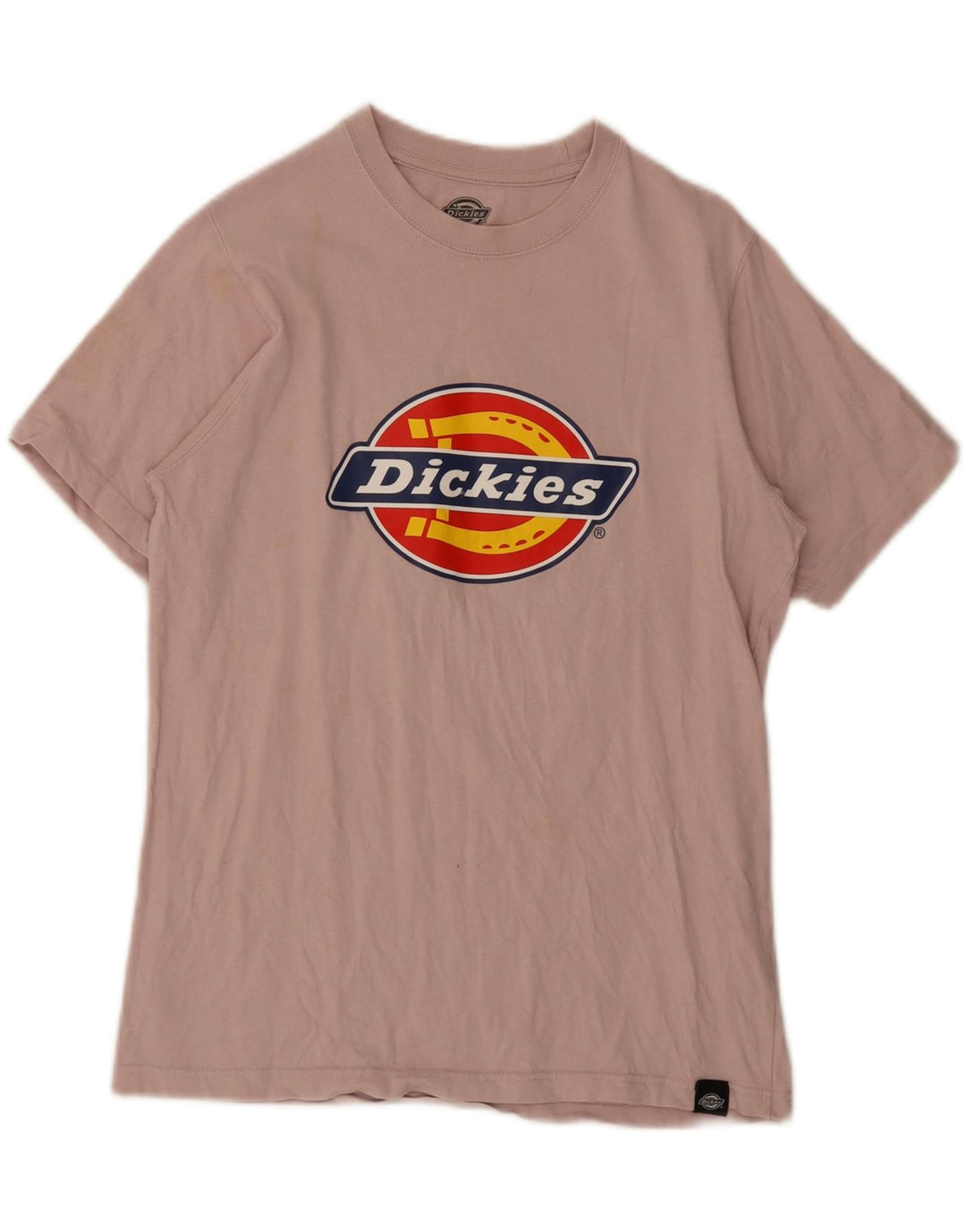 Мужская футболка с рисунком Dickies, маленький розовый хлопковый топ