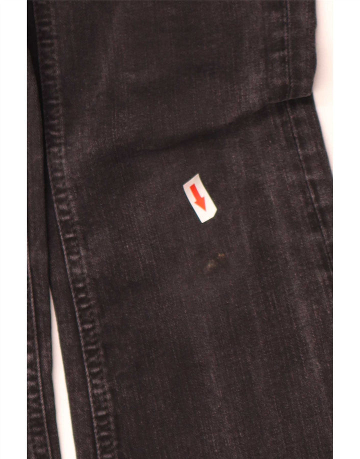 Женские расклешенные джинсы Zara EU 34 2XS W24 L28 черные