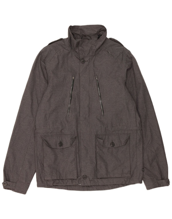 O'Neill Mens Military Utility Jacket UK 38 Medium Grey Polyester