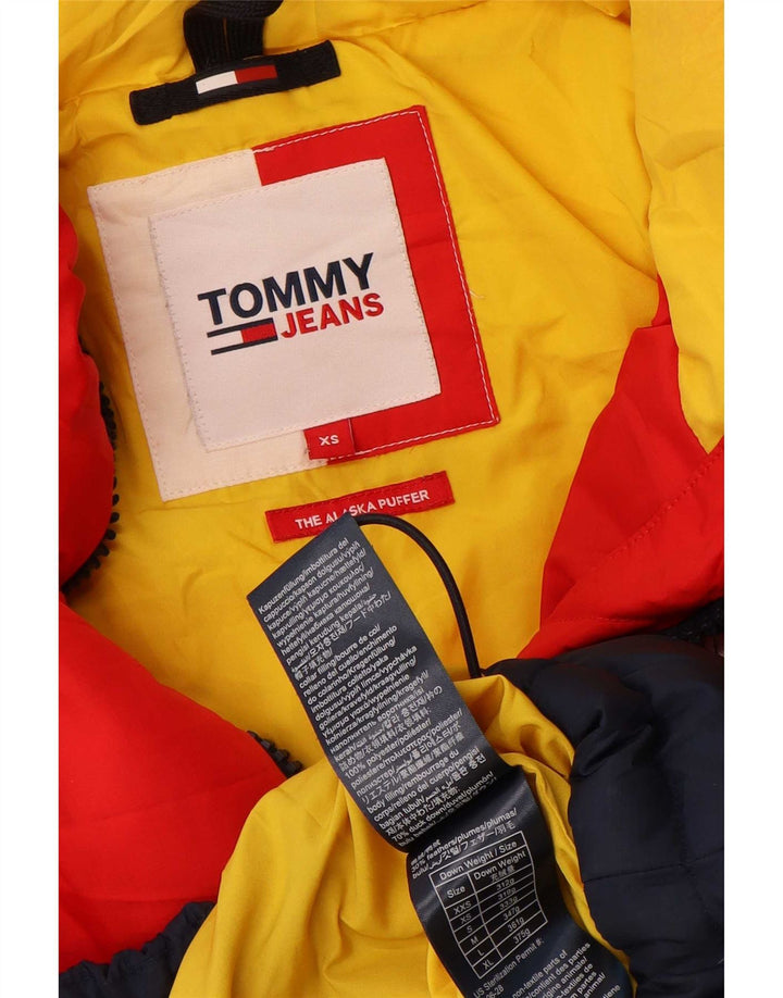 Мужская стеганая куртка с рисунком Tommy Hilfiger UK 34 XS разноцветная
