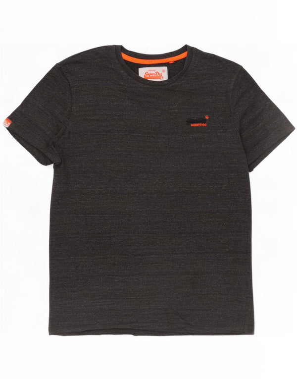 Мужская футболка Superdry, маленький серый в крапинку