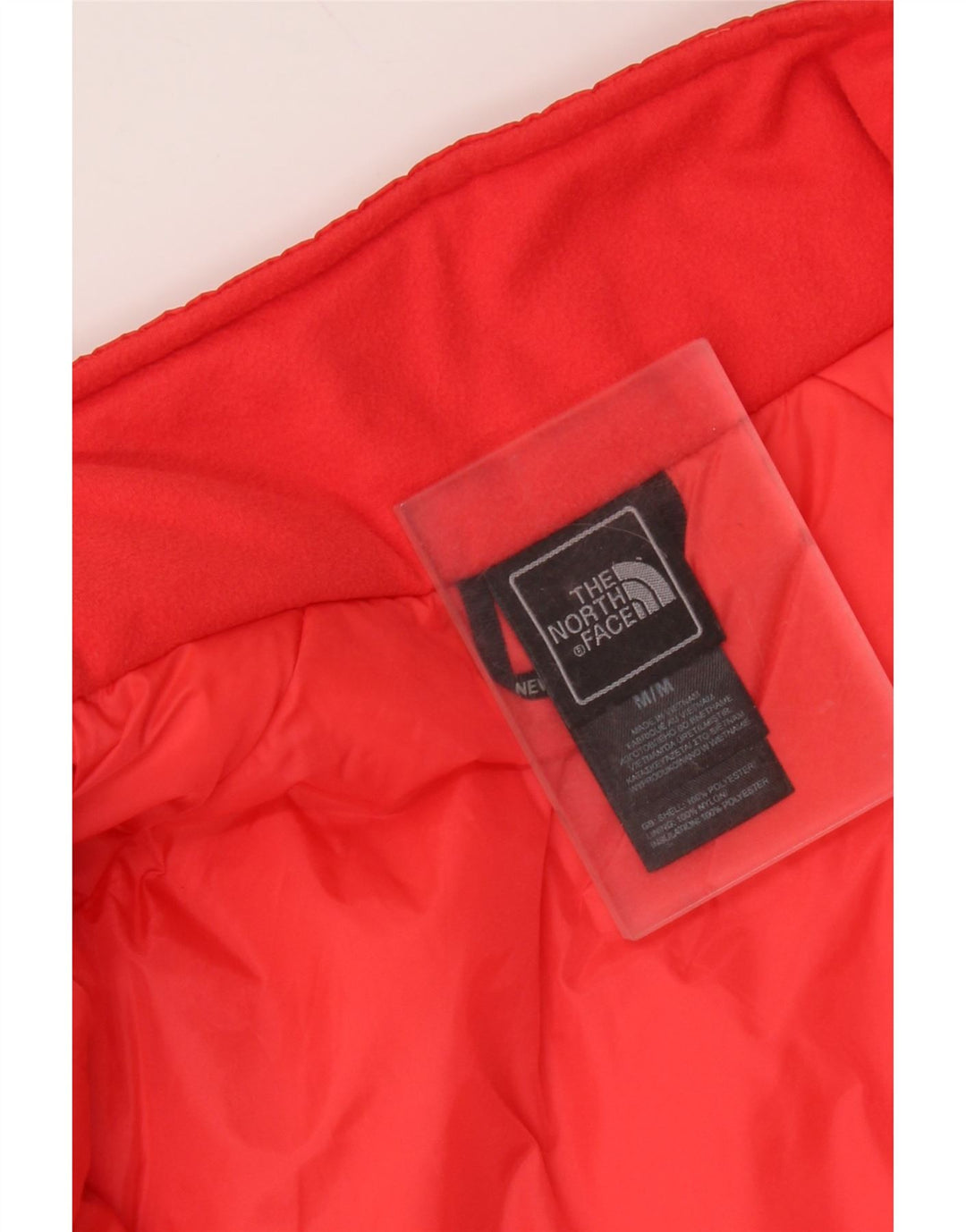 Женская ветровка THE NORTH FACE UK 14, средний красный полиэстер