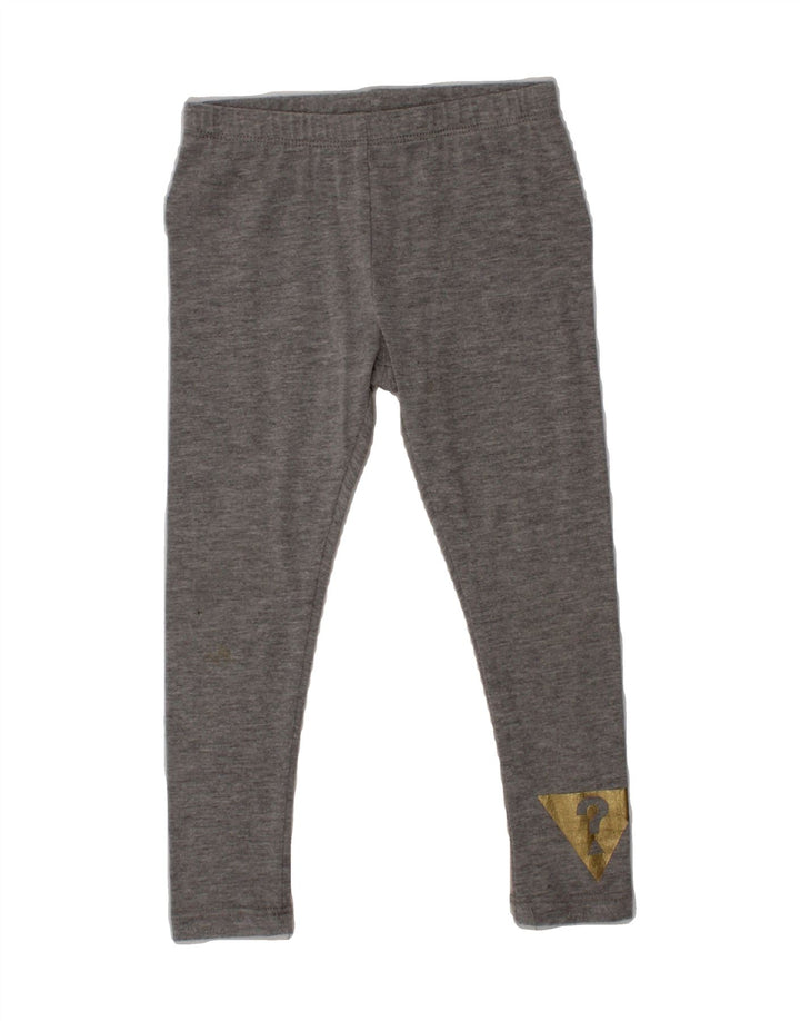 GUESS Girls Graphic Leggings 2-3 Years  Grey Cotton Vintage Guess and Second-Hand Guess from Messina Hembry 