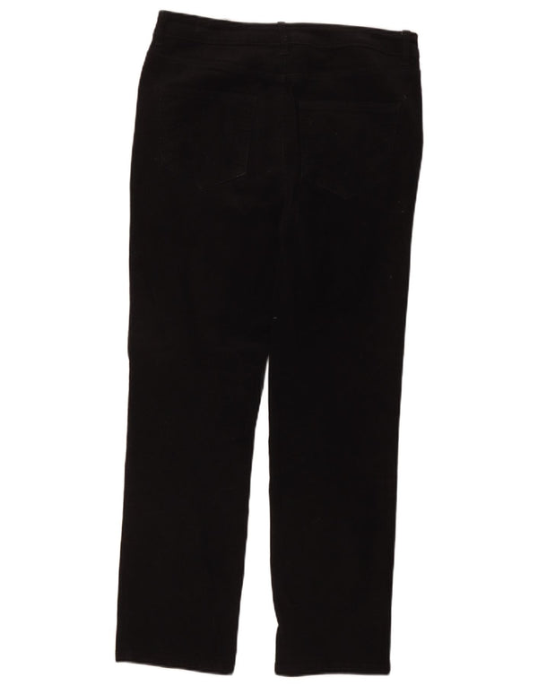 Женские вельветовые брюки Marks & Spencer UK 12 Medium W32 L27 черные