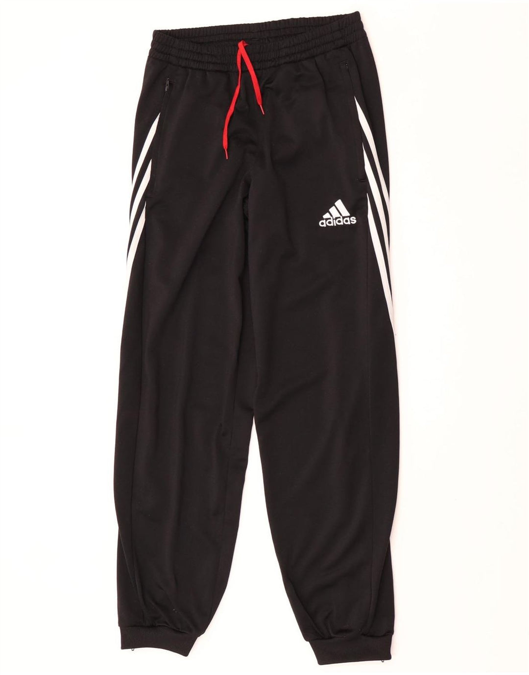 Adidas Мужские спортивные брюки Джоггеры Маленькие черные полиэстер