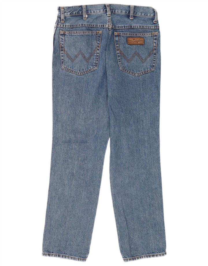 Мужские прямые джинсы Wrangler Texas W32 L30, синий хлопок