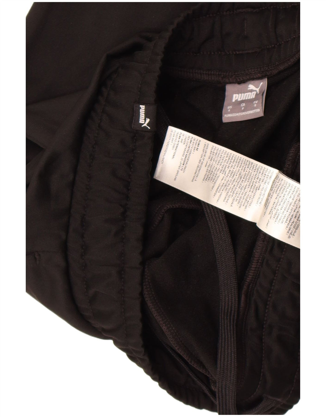 Женские спортивные брюки Puma UK 10, маленькие черные из полиэстера