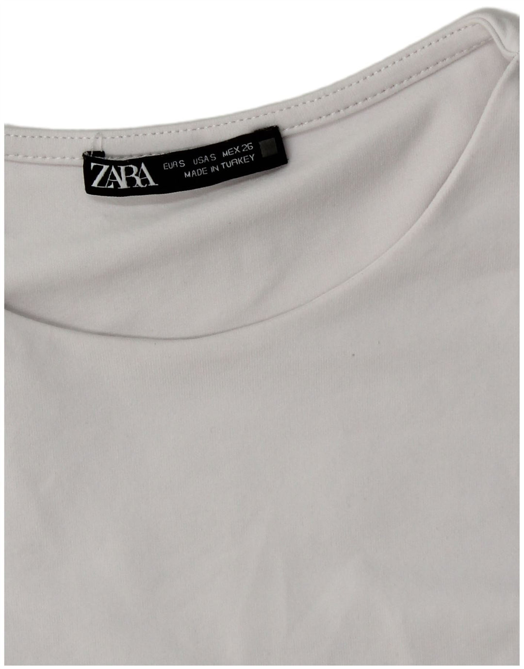 Женское боди Zara UK 8, маленькое белое