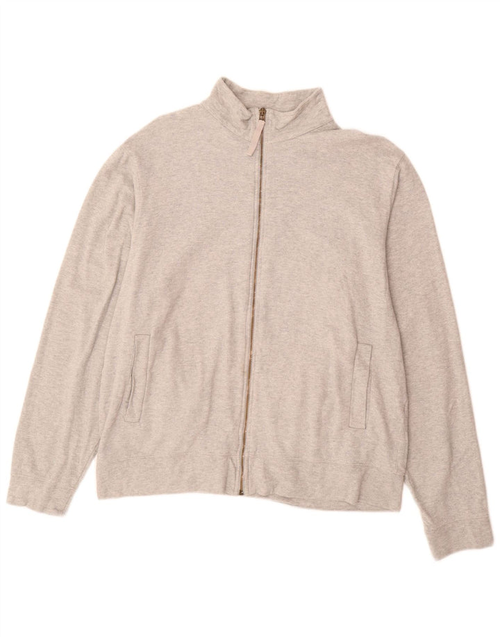 Мужская спортивная куртка Massimo Dutti 2XL серая в крапинку