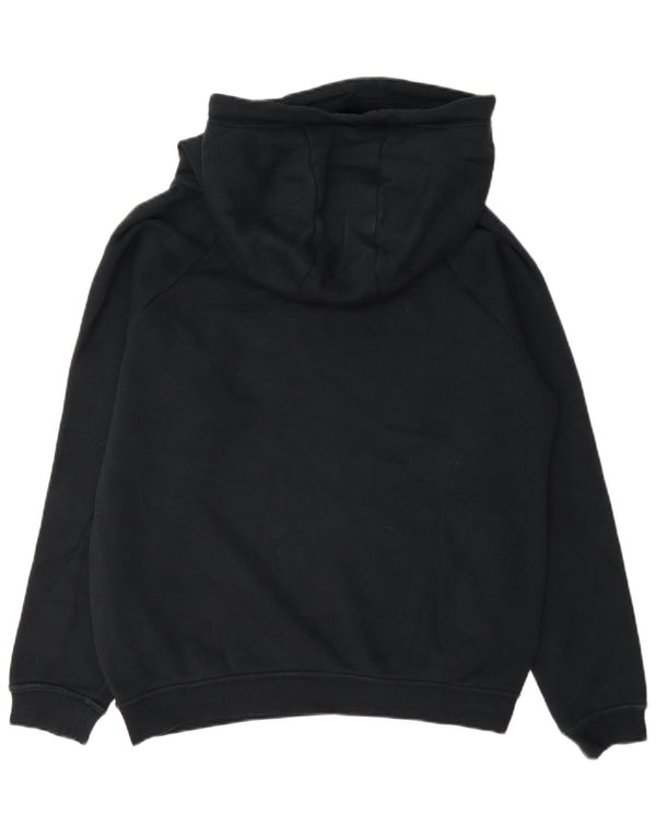 Женский джемпер с капюшоном Nike Oversized с рисунком UK 14, средний черный, хлопковый