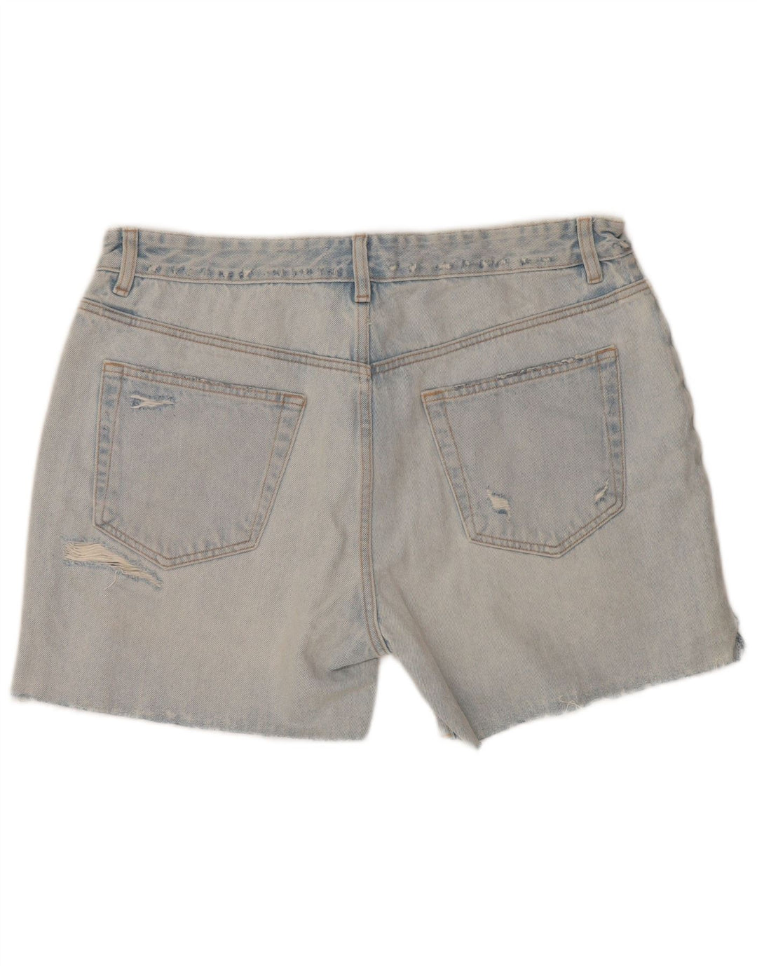 Женские джинсовые шорты Zara EU 46 XL W36 Синие