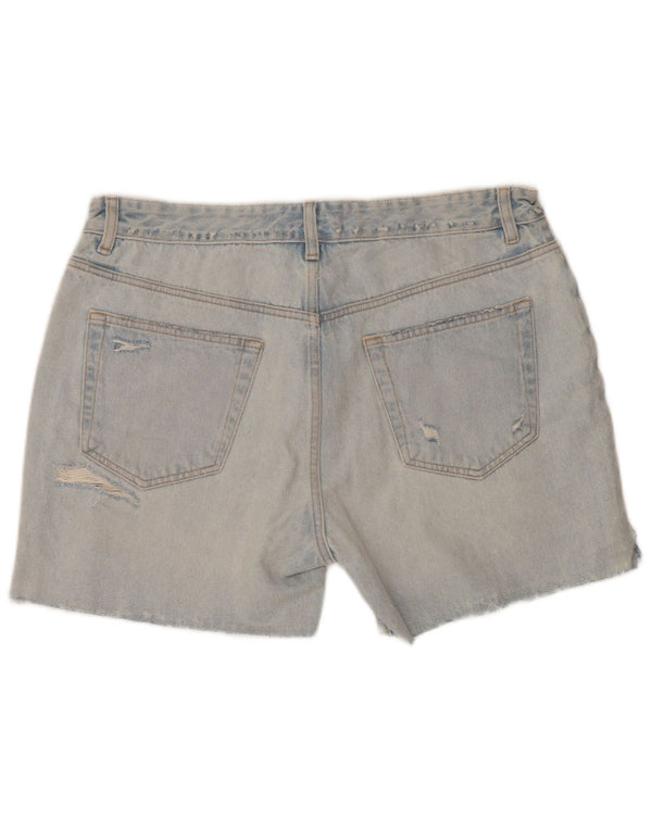Женские джинсовые шорты Zara EU 46 XL W36 Синие