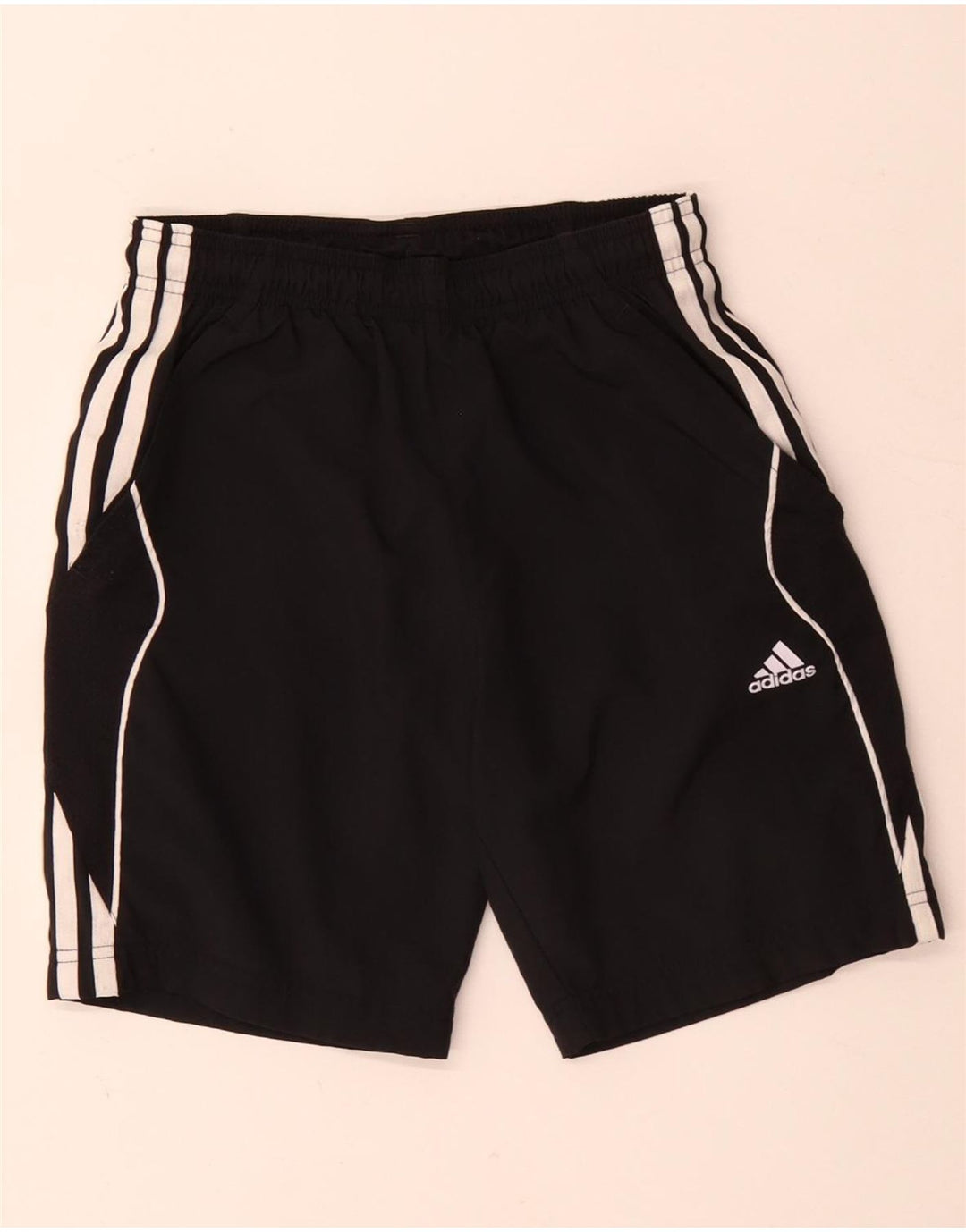 Спортивные шорты Adidas для мальчиков 9-10 лет, черный полиэстер