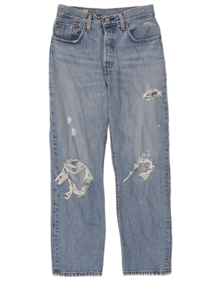 Женские прямые джинсы Levi's 501 W26 L26 синие
