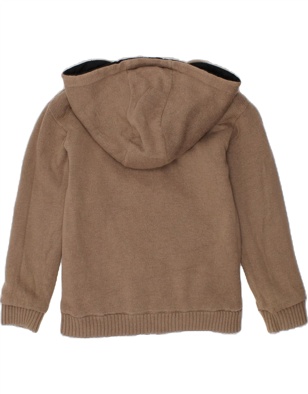 BURBERRY Двусторонняя куртка с капюшоном для мальчиков 4-5 лет, черный полиэстер
