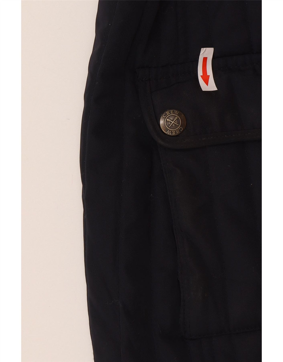 Crew Clothing Женская стеганая куртка UK 10, маленький темно-синий полиэстер