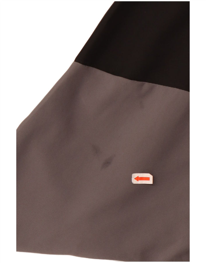 Мужской спортивный костюм Puma XL, черный полиэстер с цветными блоками