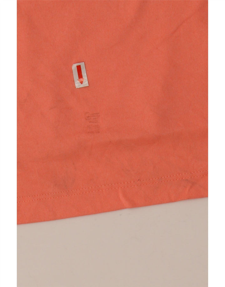 Женский топ NIKE Dri Fit с длинным рукавом UK 16, большой розовый полиэстер