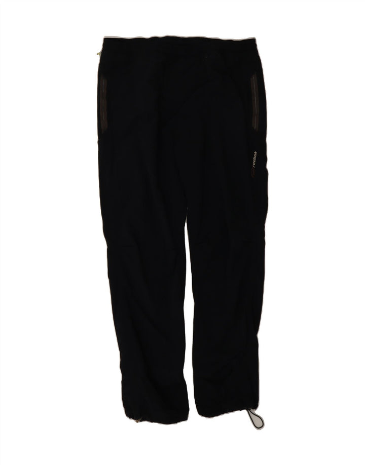 REEBOK Mens Tracksuit Trousers Small Black Vintage Reebok and Second-Hand Reebok from Messina Hembry 